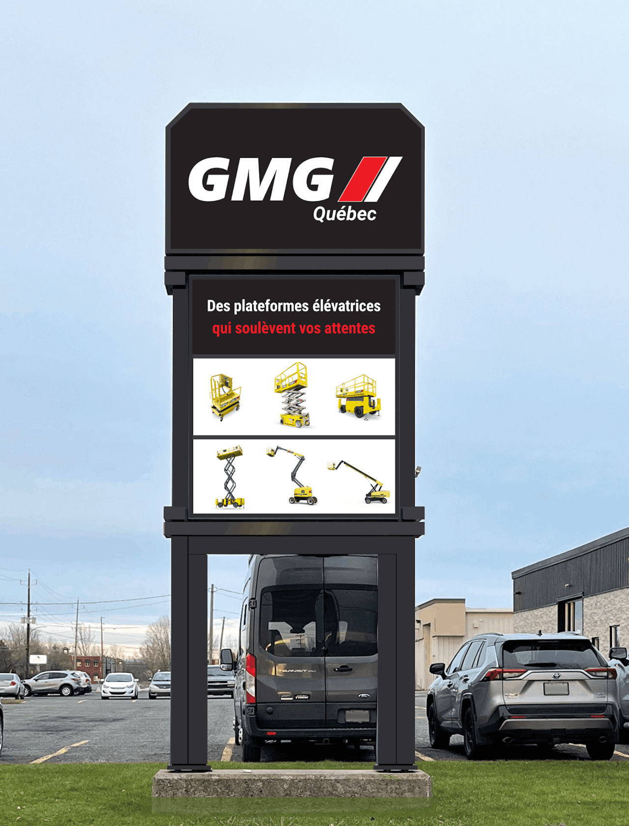 Vente d'outils et équipements - GMG Québec